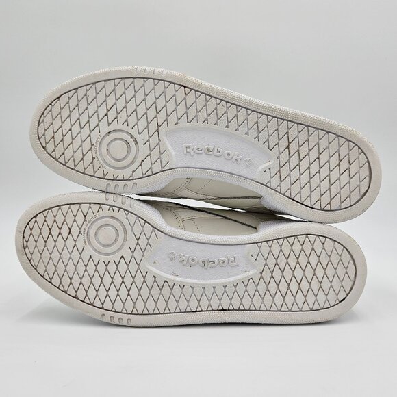 Reebok Women's Club C 85 Tennis Sneakers White Green Leather FV1995 Size 9.5 - Picture 12 of 13